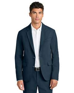 Mercer+Mettle MM3032 Navy-Capital Tech Blazer Navy
