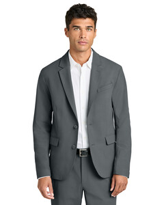 Mercer+Mettle MM3032 Gray-Capital Tech Blazer Gray
