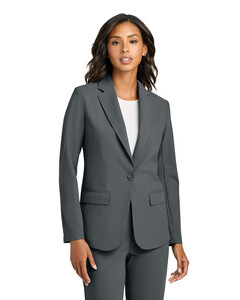 Mercer+Mettle MM3033 Gray-Women's Capital Tech Blazer Gray