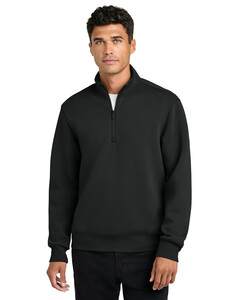 Mercer+Mettle MM3100 Black-Soft Spacer 1/4-Zip  Black