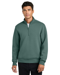 Mercer+Mettle MM3100 Blue-Green-Soft Spacer 1/4-Zip  Blue-Green