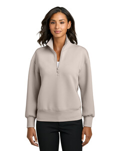 Mercer+Mettle MM3101 Natural-Women's Soft Spacer 1/4-Zip Natural