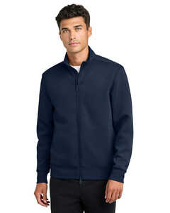 Mercer+Mettle MM3102 Navy-Soft Spacer Full-Zip Navy