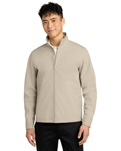 Mercer+Mettle MM7104 Brown-Comfort Soft Shell Jacket  Brown