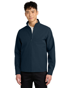 Mercer+Mettle MM7104 Navy-Comfort Soft Shell Jacket  Navy