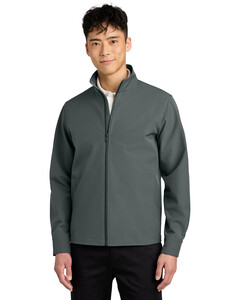 Mercer+Mettle MM7104 Gray-Comfort Soft Shell Jacket  Gray