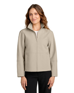 Mercer+Mettle MM7105 Brown-Women's Comfort Soft Shell Jacket Brown