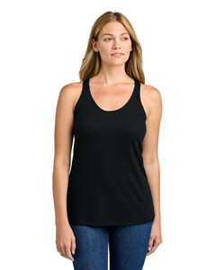 Next Level Apparel 6733 Black-Women's Tri-Blend Racerback Tank Top Black