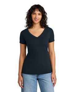 Next Level Apparel NL1540 Navy-Next Level Apparel Women's Ideal V-Neck T-Shirt Navy