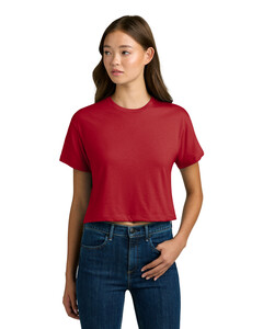 Next Level Apparel NL1580 Red-Women's Ideal Crop Top Red