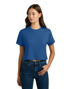 Next Level Apparel NL1580 Blue-Women's Ideal Crop Top Blue