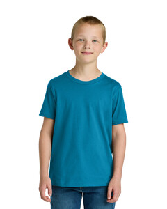 Next Level Apparel NL3310 Blue-Green-Youth Cotton T-Shirt Blue-Green