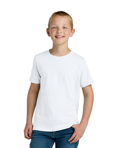 Youth Cotton T-Shirt White Next Level Apparel NL3310 White
