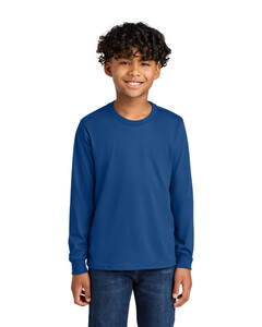 Next Level Apparel NL3311 Blue-Youth Cotton Long Sleeve Tee Blue