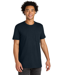 Next Level Apparel NL3605 Navy-Cotton Pocket T-Shirt Navy