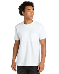 Next Level Apparel NL3605 White-Cotton Pocket T-Shirt White
