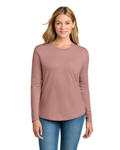 Next Level Apparel NL3911 Pink-Women's Cotton Relaxed Long Sleeve Tee Pink
