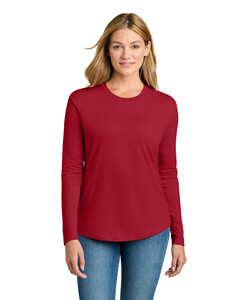 Next Level Apparel NL3911 Red-Women's Cotton Relaxed Long Sleeve Tee Red