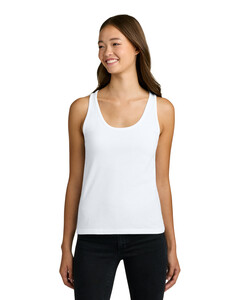 Next Level Apparel NL3933 White-Women's Cotton Tank Top White