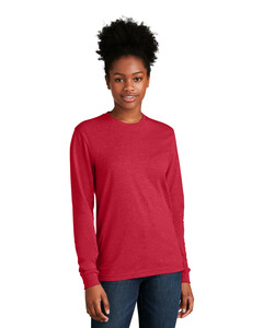 Unisex CVC Long Sleeve Tee Red Next Level Apparel NL6211 Red