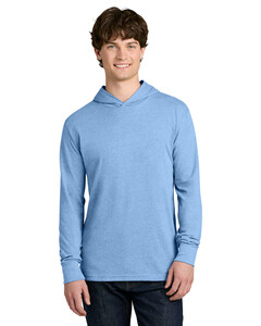 Next Level Apparel NL6221 Blue-CVC Long Sleeve Hoodie Blue