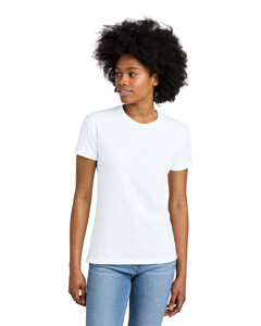 Women's CVC Relaxed T-Shirt White Next Level Apparel NL6600 White