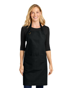 Port Authority A900 Black-Signature Heavy Twill Bib Apron  Black