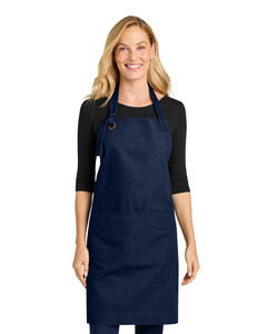 Port Authority A900 Navy-Signature Heavy Twill Bib Apron  Navy