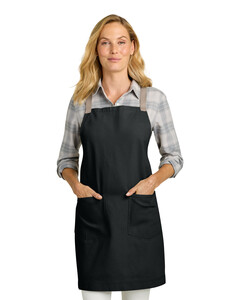Port Authority A902 Black-Signature Heavy Twill Crossback Apron Black