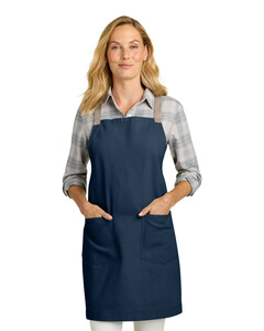 Port Authority A902 Navy-Signature Heavy Twill Crossback Apron Navy