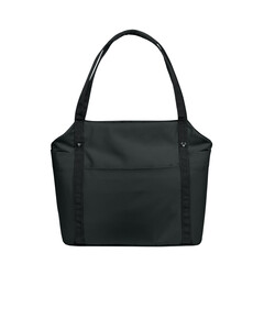 Port Authority BG472 Black-Matte Oxford Tote Black
