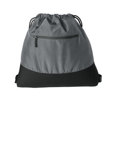 Port Authority BG619 Gray-Agility Mesh Pocket Cinch Gray