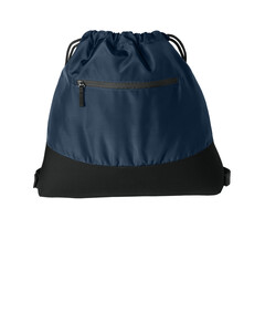 Port Authority BG619 Navy-Agility Mesh Pocket Cinch Navy