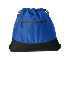 Port Authority BG619 Blue-Agility Mesh Pocket Cinch Blue