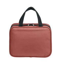 Port Authority BG755 Red-Matte Oxford Hanging Travel Case Red