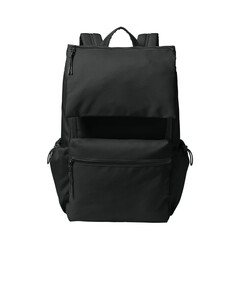 Port Authority BG940 Black-Matte Oxford Backpack Black