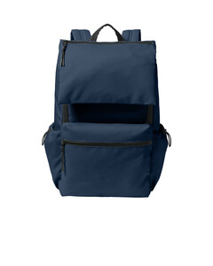 Port Authority BG940 Navy-Matte Oxford Backpack Navy