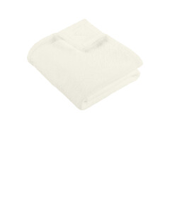 Port Authority BP38 White-Dream Plush Travel Blanket Kit White