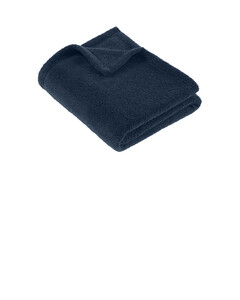Port Authority BP38 Navy-Dream Plush Travel Blanket Kit Navy