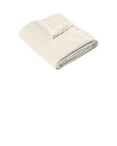 Port Authority BP92 Natural-Waffle Throw Natural