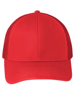 Snapback Trucker Hat Red Port Authority C112 Red