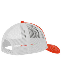 Port Authority C402 Orange-Snapback Trucker Hat Orange