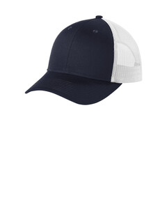 Port Authority C402LP Navy-Low-Profile Snapback Trucker Cap Navy