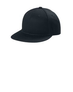Port Authority C406 Navy-Snapback Flat Bill Cap Navy