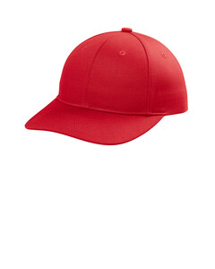 Port Authority C408 Red-Snapback Cap Red