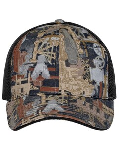 Camouflage Hat with Air Mesh Back Camo Port Authority C912 Camo