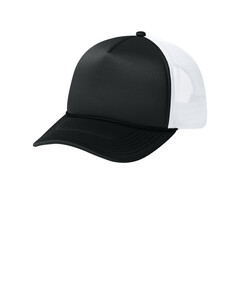 Port Authority C993 Black-Foam Truck'N Cap Black