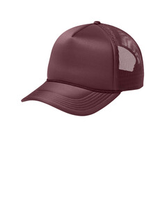 Port Authority C993 Maroon-Foam Truck'N Cap Maroon