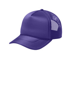 Port Authority C993 Purple-Foam Truck'N Cap Purple