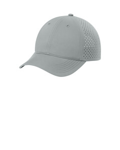 Port Authority C995 Gray-All-Day Performance UPF Perforated Cap Gray